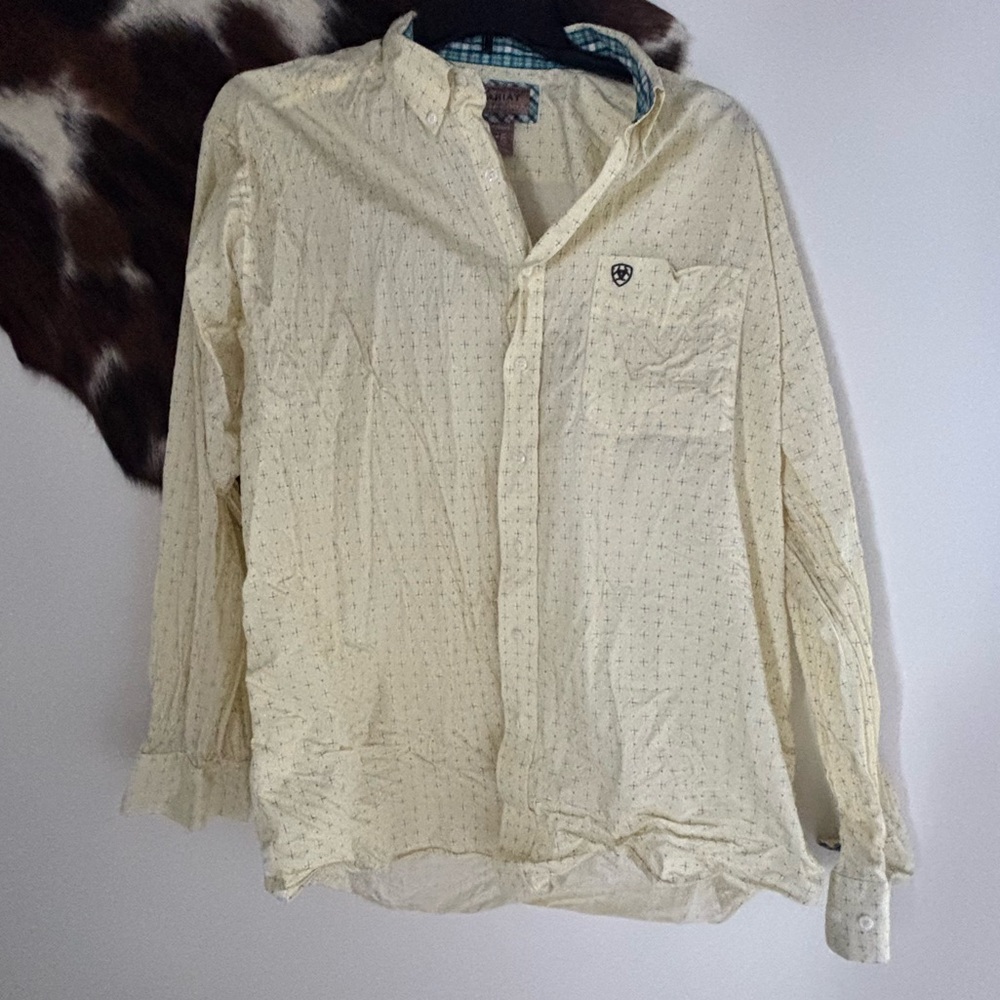 Ariat Mens Long Sleeve Button Down